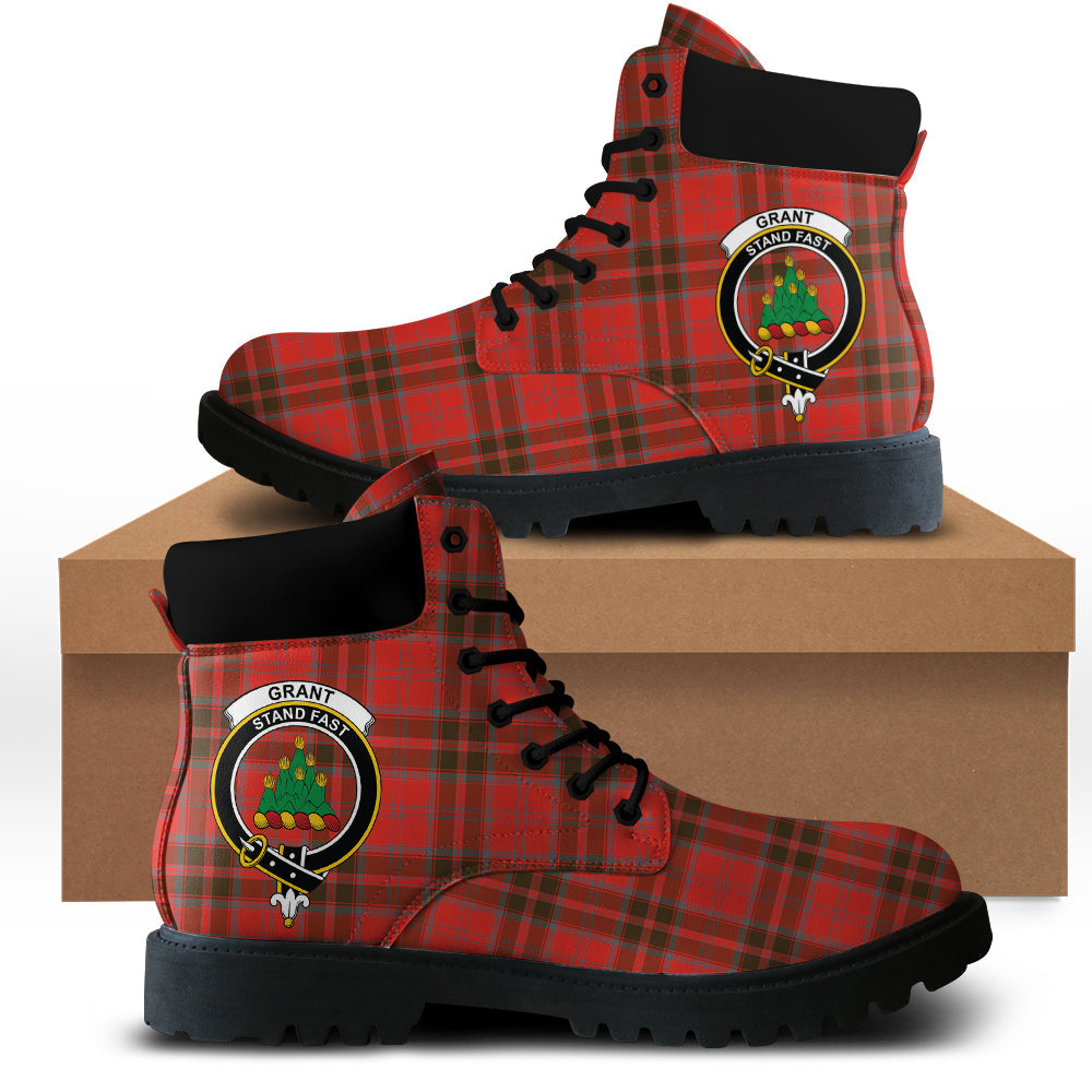 Grant Weathered Tartan All Season Boots