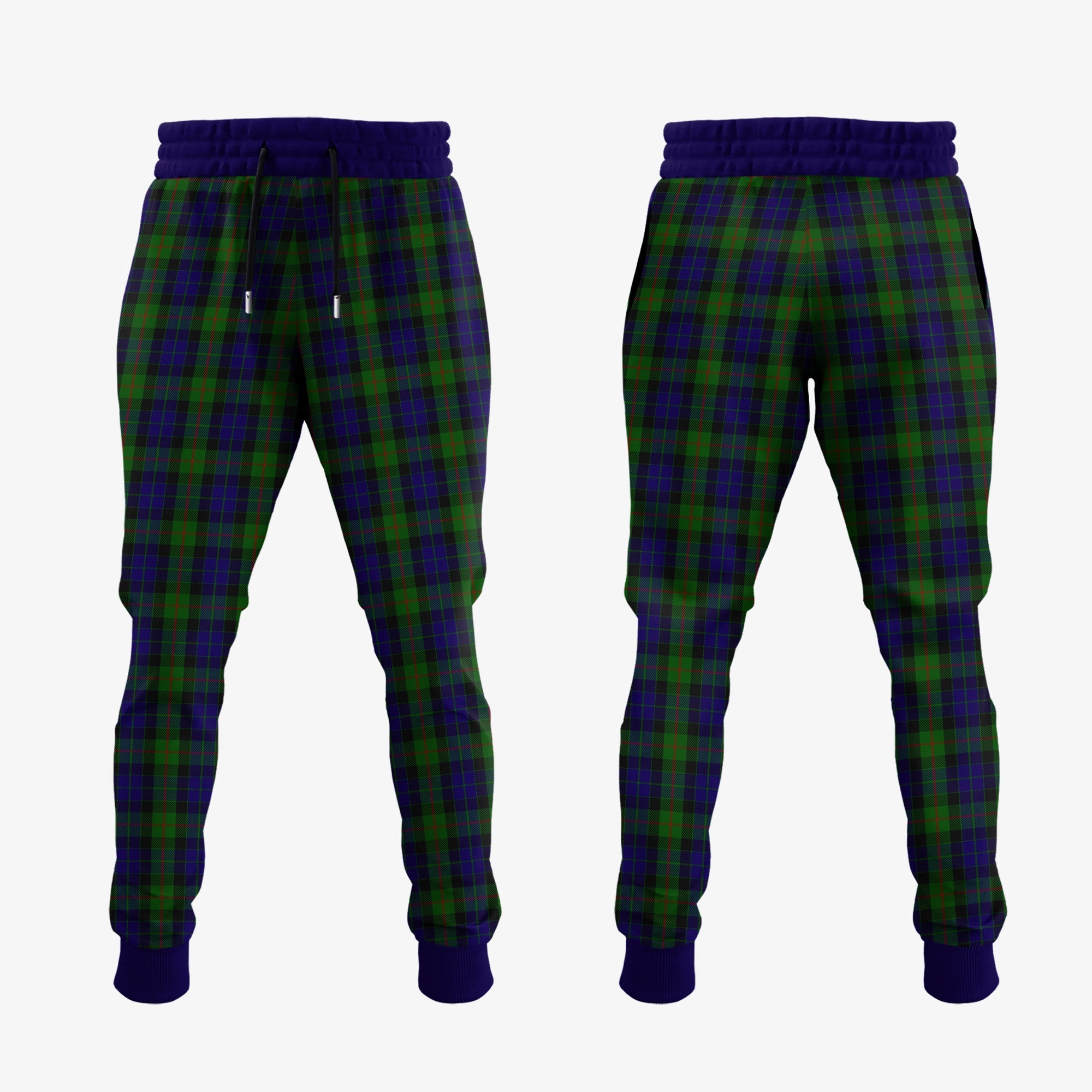 Gunn Tartan Crest Jogger Sweatpants