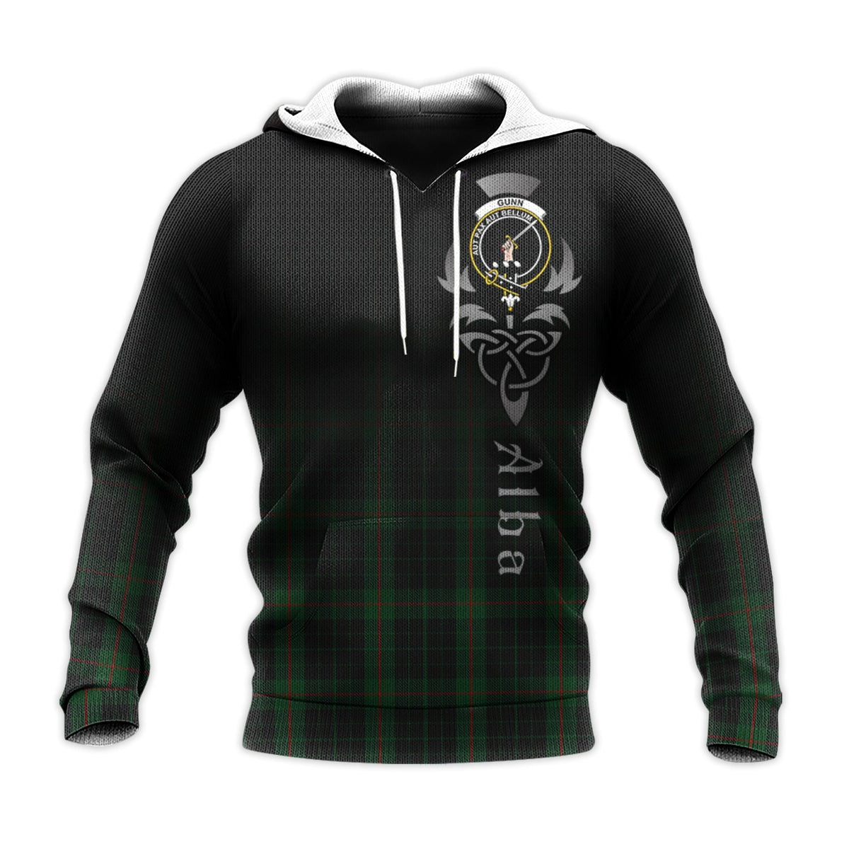 Gunn Logan Tartan Hoodie - Alba Celtic Style