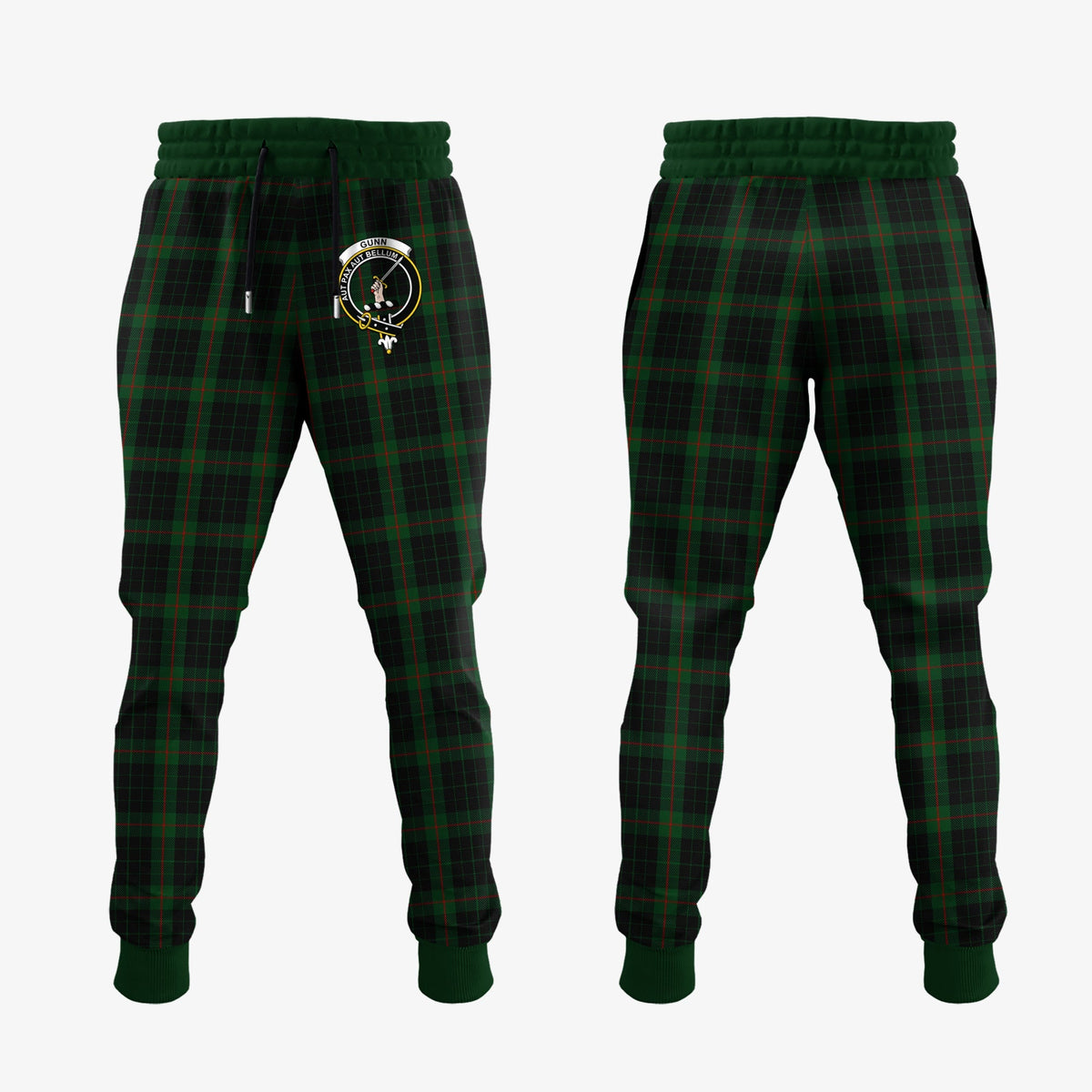 Gunn Logan Tartan Crest Jogger Sweatpants