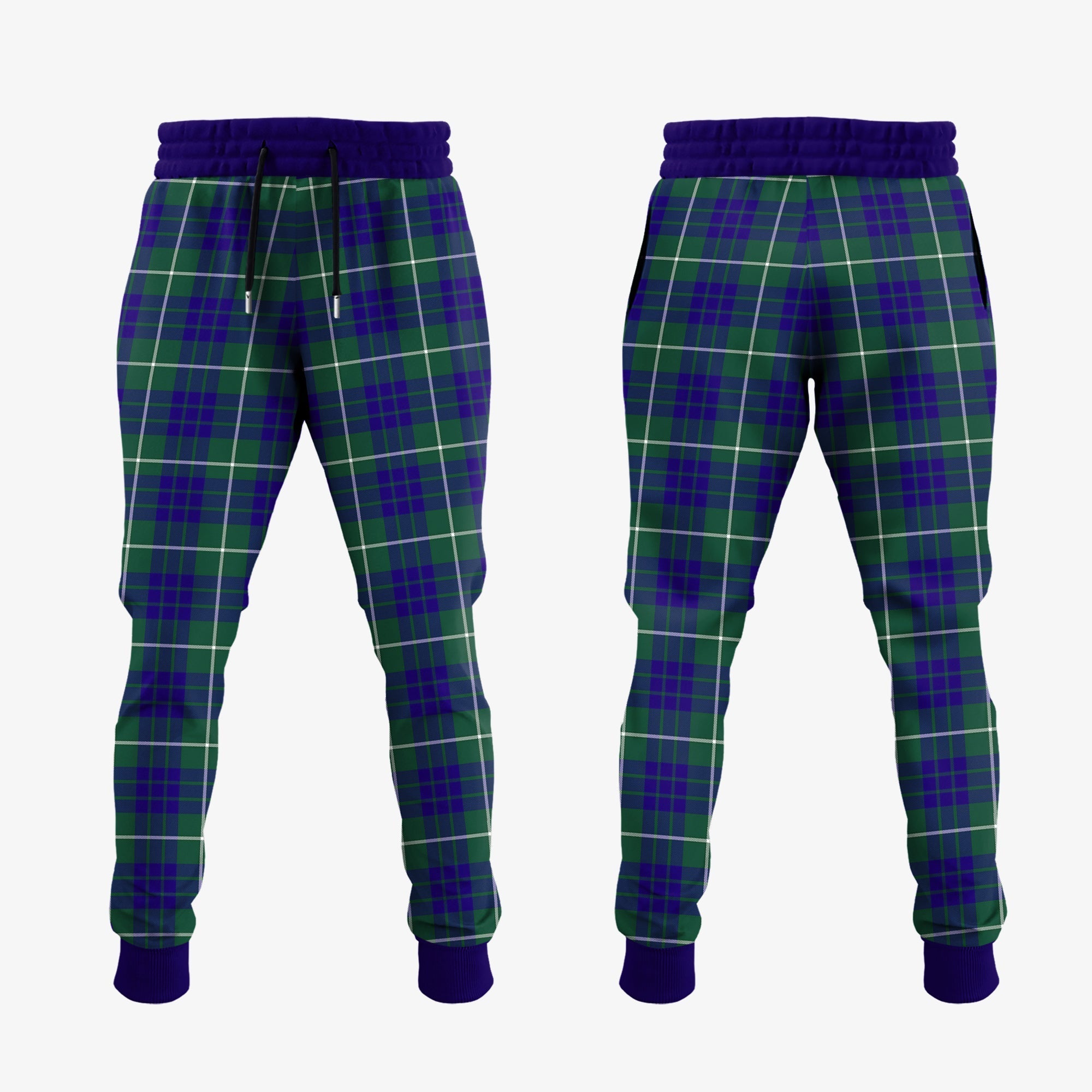 Hamilton Hunting Modern Tartan Crest Jogger Sweatpants