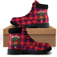 Hamilton Modern Tartan All Season Boots