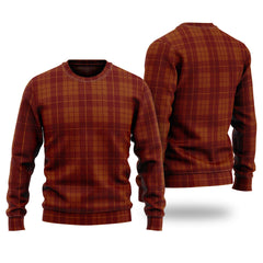 Hamilton Red Tartan Sweater