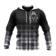 Hannay Modern Tartan Hoodie - Alba Celtic Style