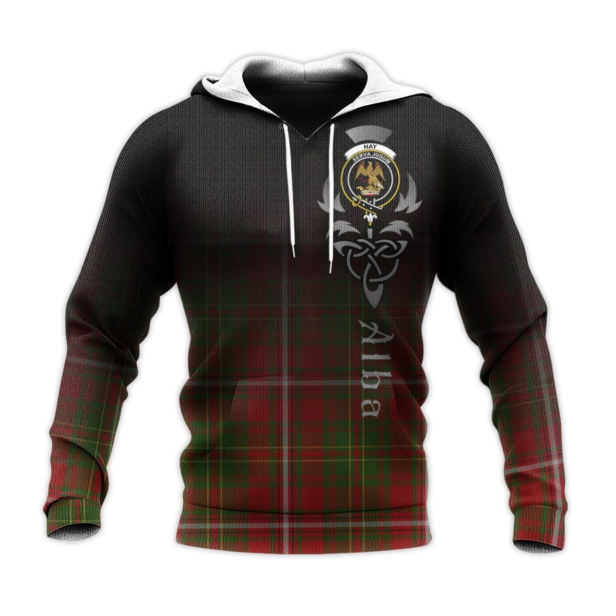 Hay Tartan Hoodie - Alba Celtic Style