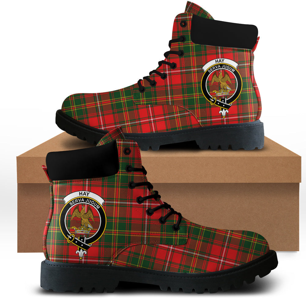 Hay Modern Tartan All Season Boots