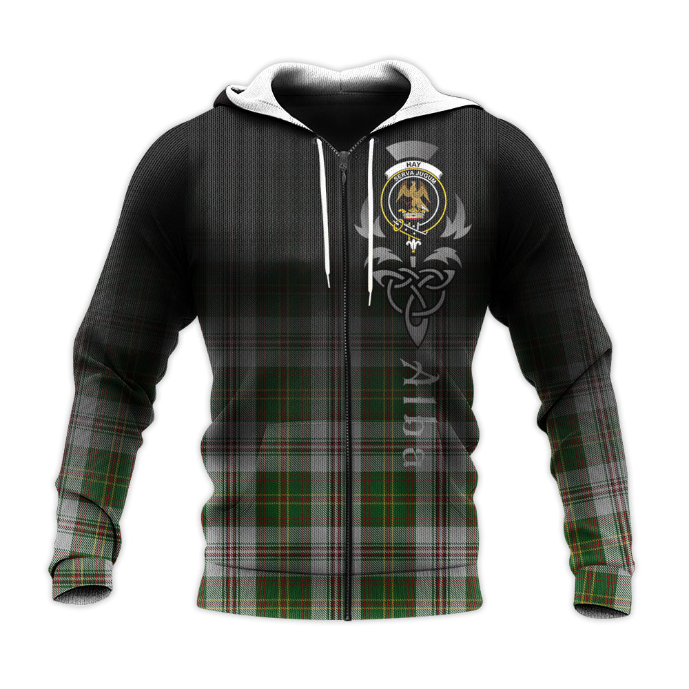 Hay White Dress Tartan Hoodie - Alba Celtic Style