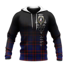 Home Modern Tartan Hoodie - Alba Celtic Style