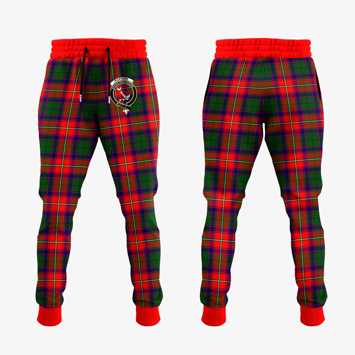 Hopkirk Tartan Crest Jogger Sweatpants