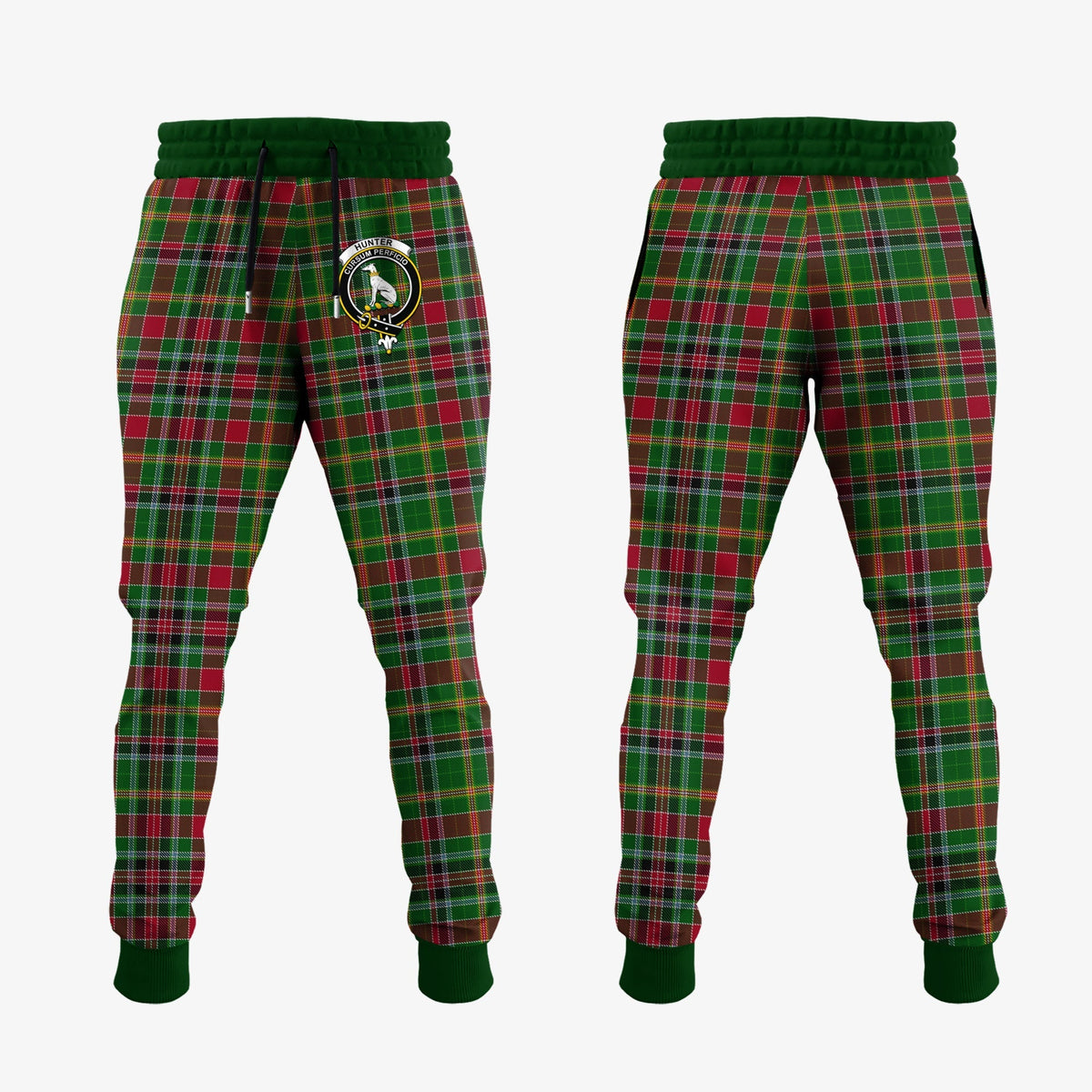 Hunter Wilsons Tartan Crest Jogger Sweatpants