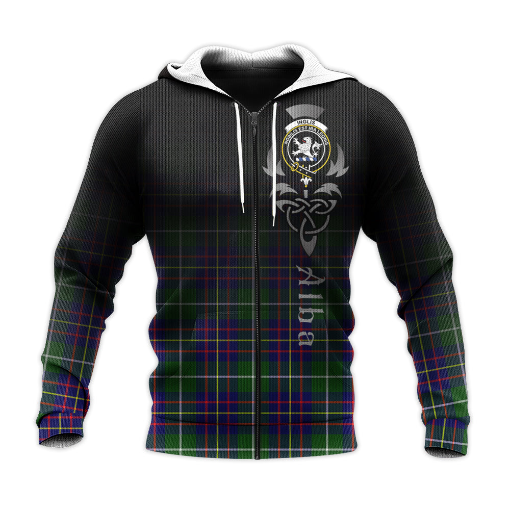 Inglis Modern Tartan Hoodie - Alba Celtic Style