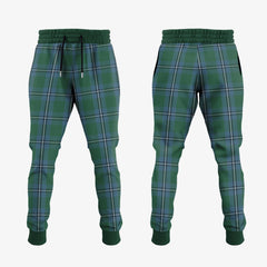 Irvine Of Drum Tartan Crest Jogger Sweatpants