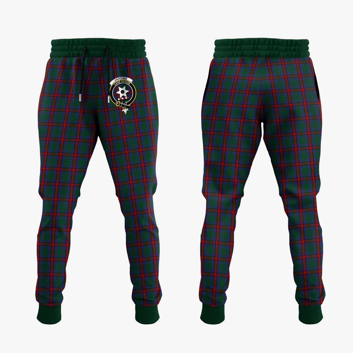 Jardine Dress Tartan Crest Jogger Sweatpants