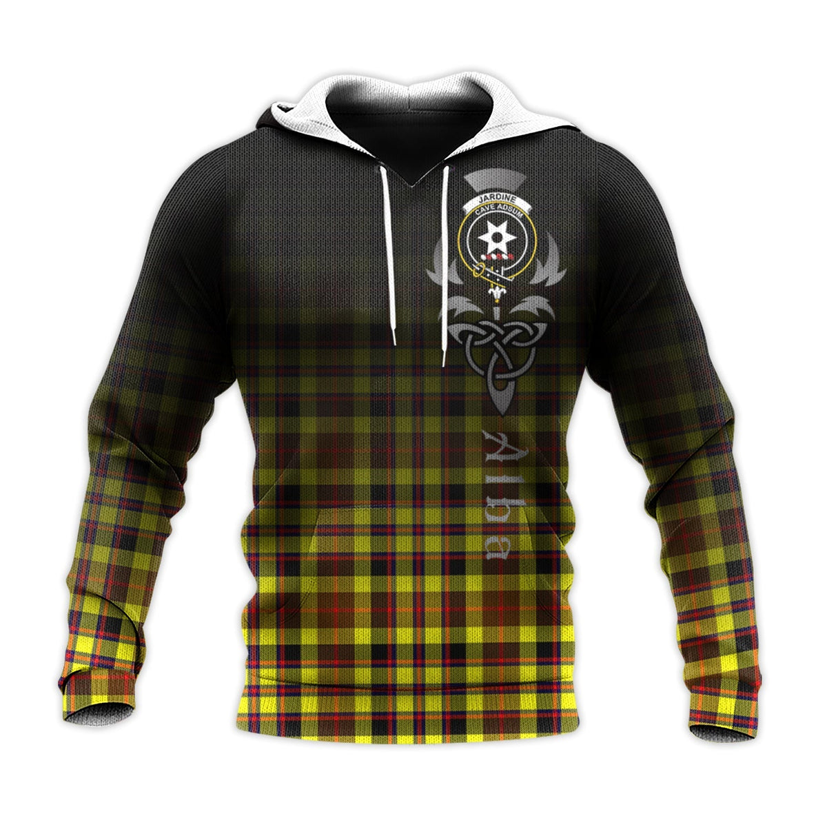 Jardine Modern Tartan Hoodie - Alba Celtic Style