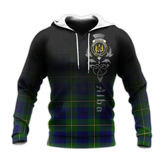 Johnston Modern Tartan Hoodie - Alba Celtic Style