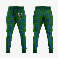 Johnstone Tartan Crest Jogger Sweatpants