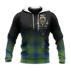 Johnstone Ancient Tartan Hoodie - Alba Celtic Style