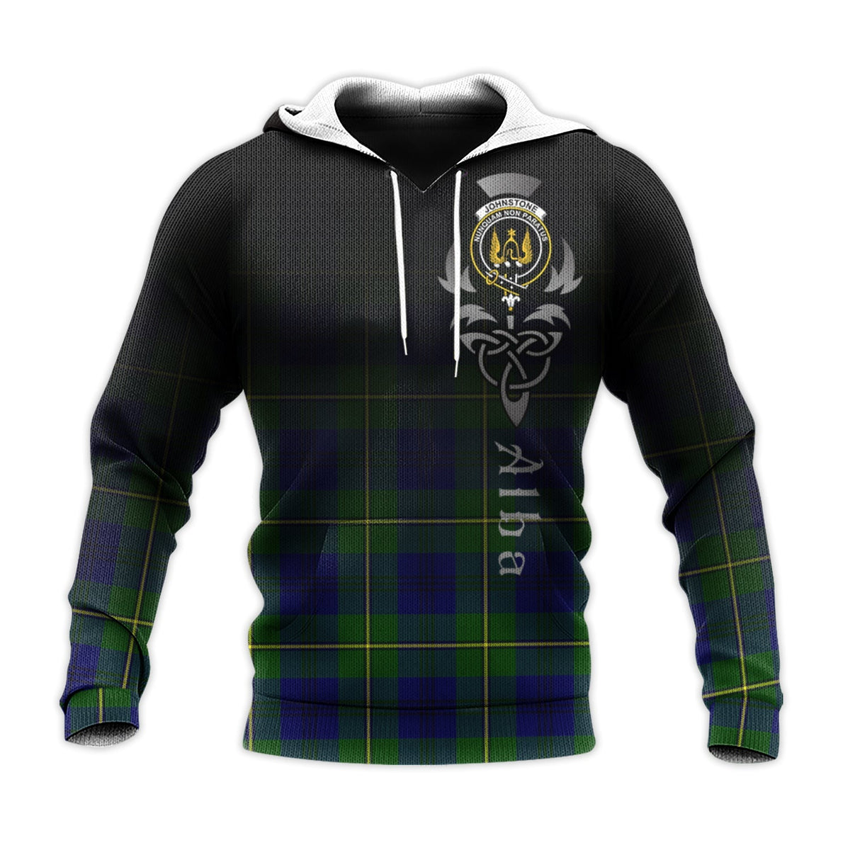 Johnstone Modern Tartan Hoodie - Alba Celtic Style