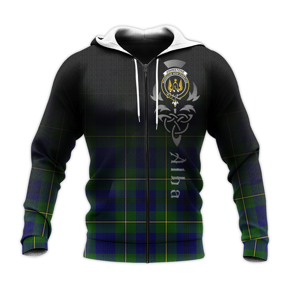 Johnstone Modern Tartan Hoodie - Alba Celtic Style