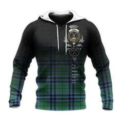 Keith Ancient Tartan Hoodie - Alba Celtic Style