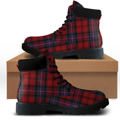 Kelly Of Sleat Red Tartan All Season Boots