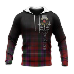 Kelly Of Sleat Red Tartan Hoodie - Alba Celtic Style