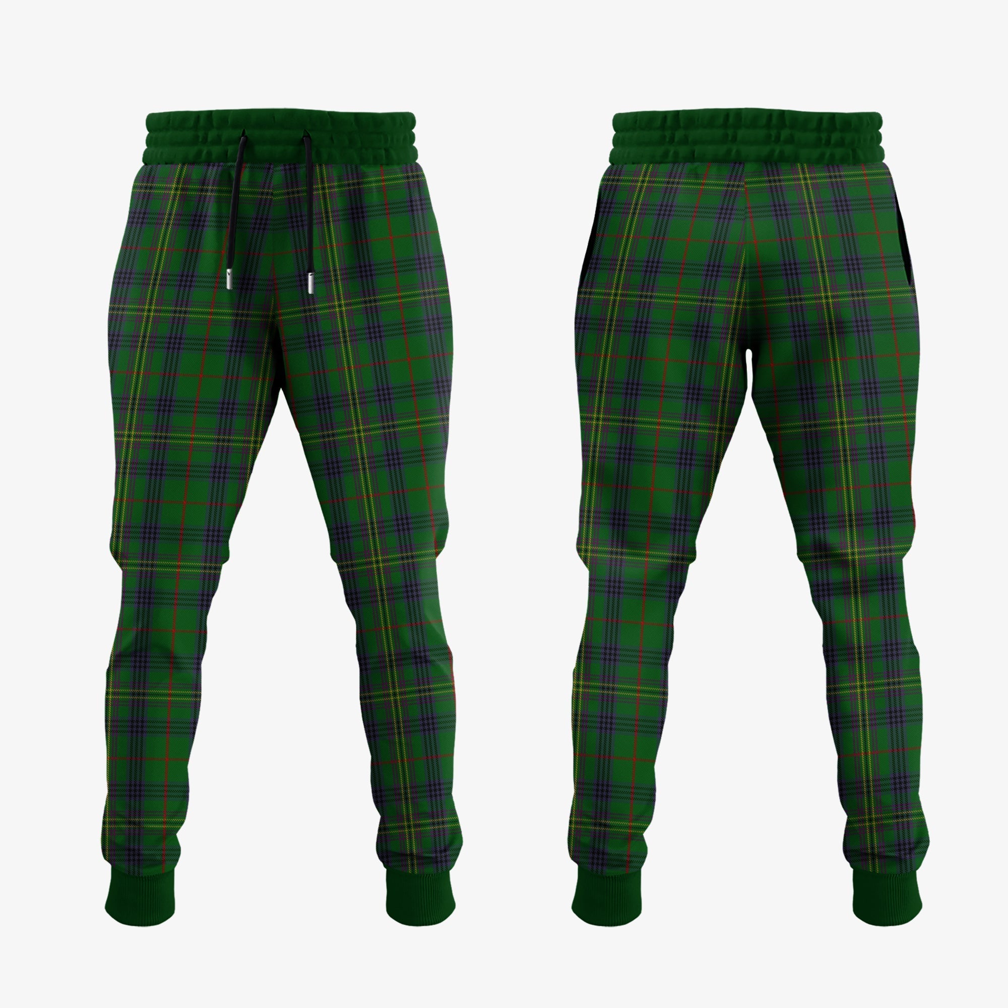 Kennedy Tartan Crest Jogger Sweatpants