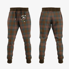 Kennedy Weathered Tartan Crest Jogger Sweatpants