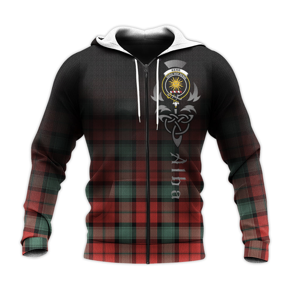 Kerr Ancient Tartan Hoodie - Alba Celtic Style