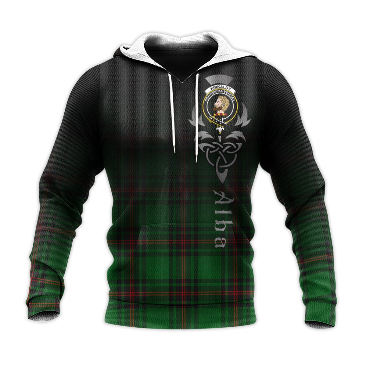 Kirkcaldy Tartan Hoodie - Alba Celtic Style