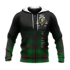 Kirkcaldy Tartan Hoodie - Alba Celtic Style