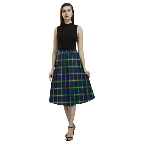 Lamont Modern Tartan Aoede Crepe Skirt