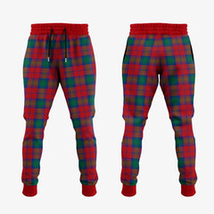 Lindsay Modern Tartan Crest Jogger Sweatpants