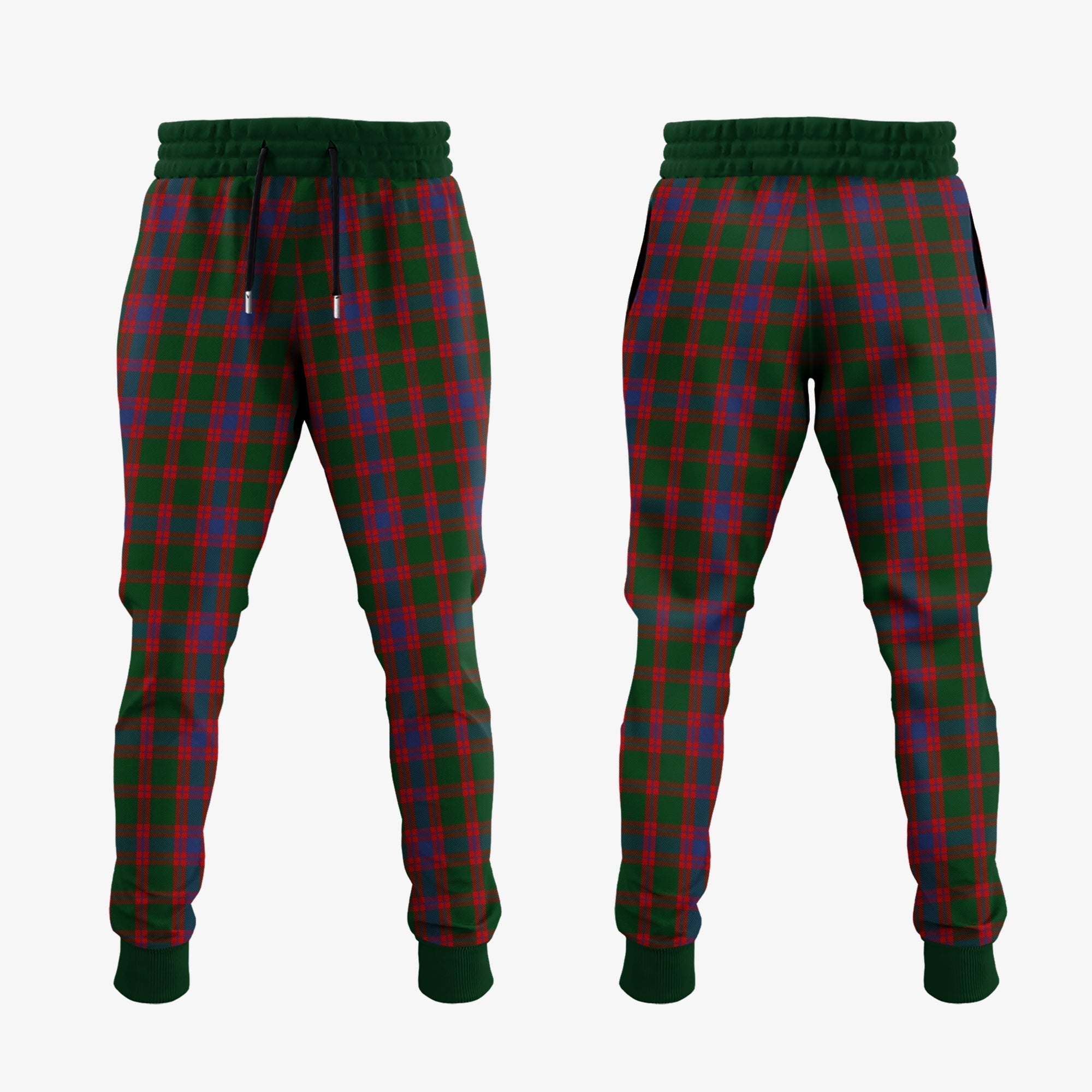 Logan Tartan Crest Jogger Sweatpants