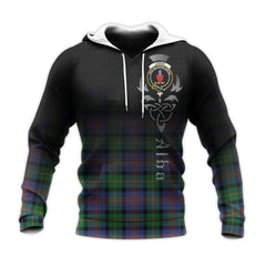 Logan Ancient Tartan Hoodie - Alba Celtic Style