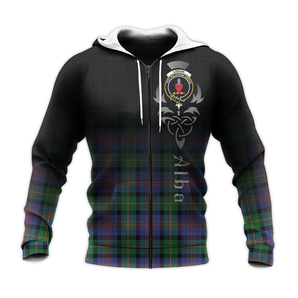 Logan Ancient Tartan Hoodie - Alba Celtic Style