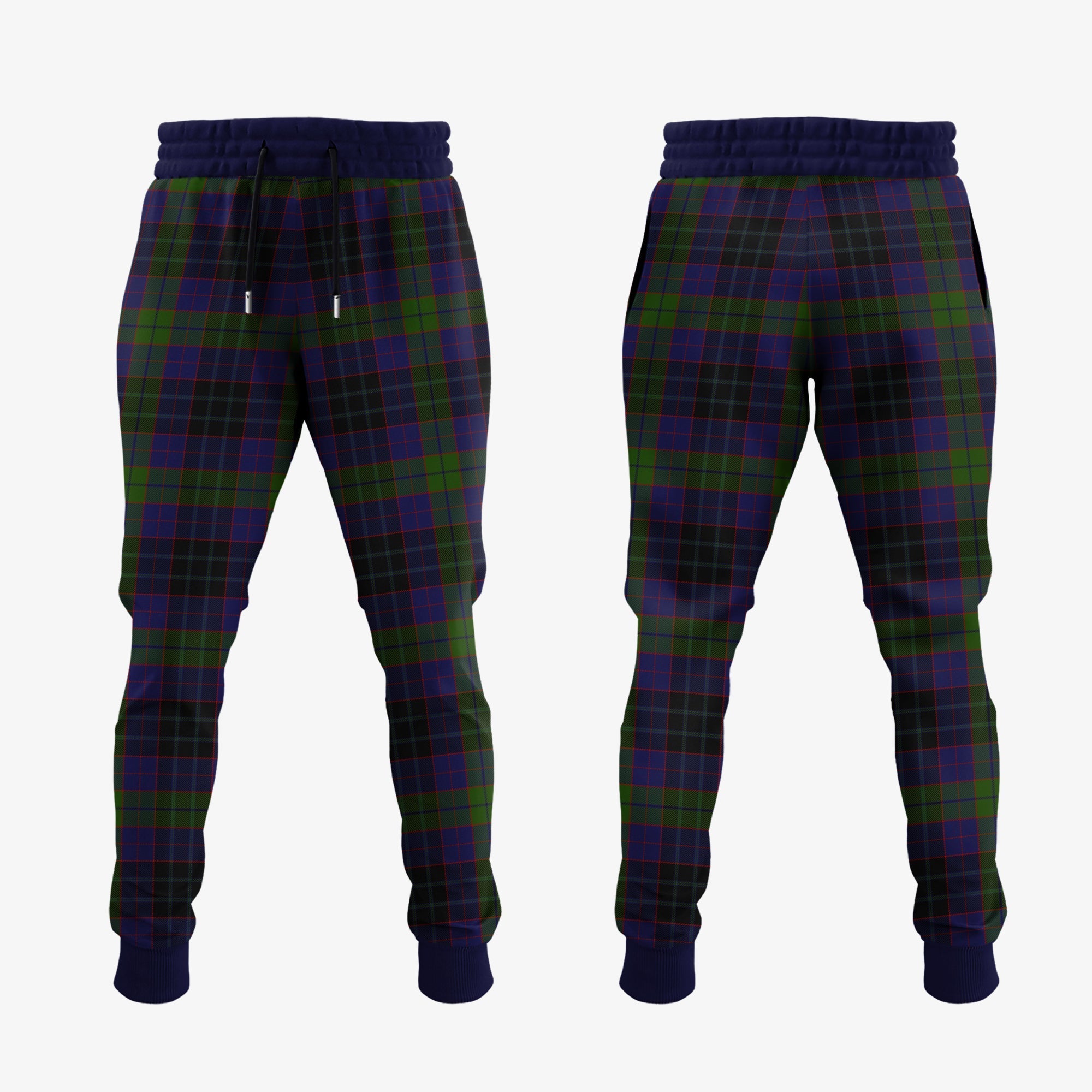 Lumsden Hunting Tartan Crest Jogger Sweatpants