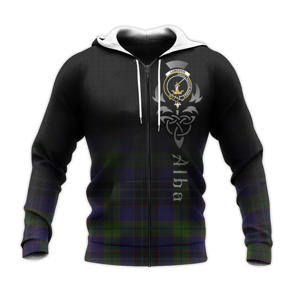 Lumsden Hunting Tartan Hoodie - Alba Celtic Style