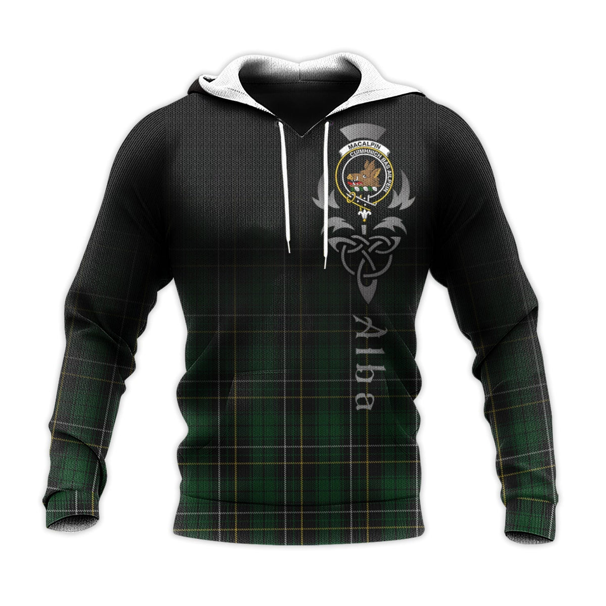 MacAlpin Tartan Hoodie - Alba Celtic Style