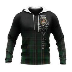 MacAlpin Tartan Hoodie - Alba Celtic Style