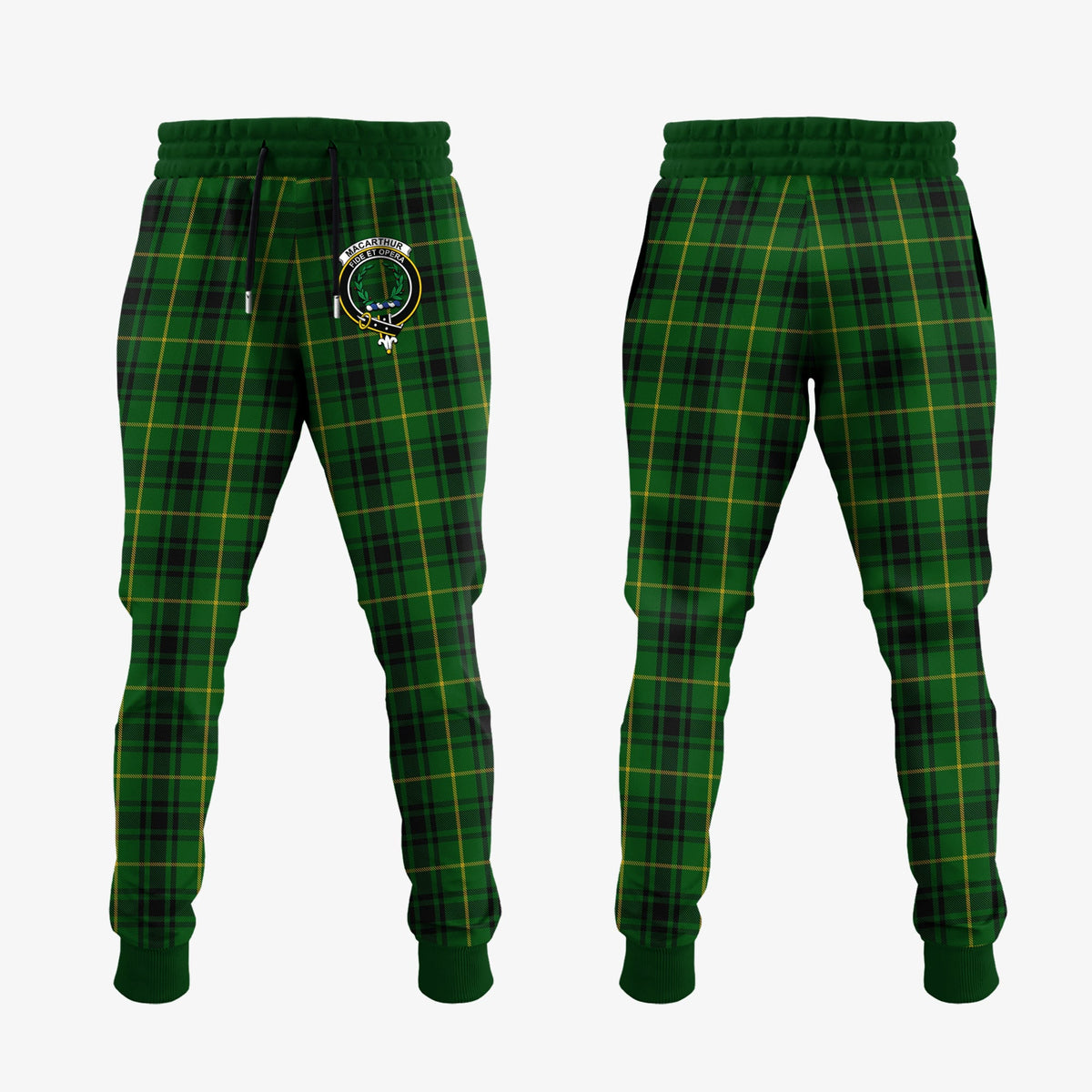 MacArthur Tartan Crest Jogger Sweatpants