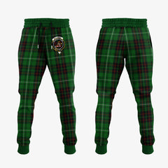 MacAulay Of Lewis Tartan Crest Jogger Sweatpants