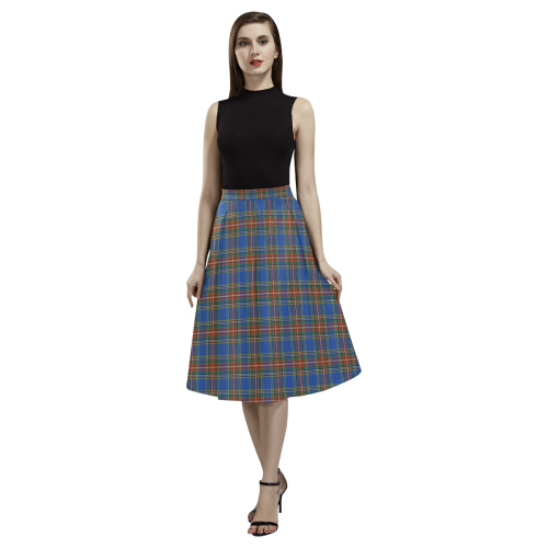 MacBeth Ancient Tartan Aoede Crepe Skirt