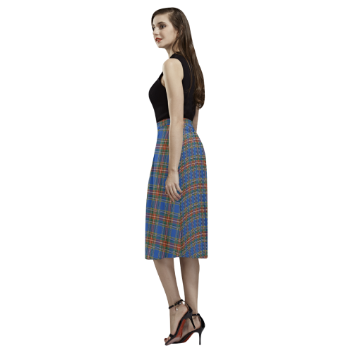 MacBeth Ancient Tartan Aoede Crepe Skirt