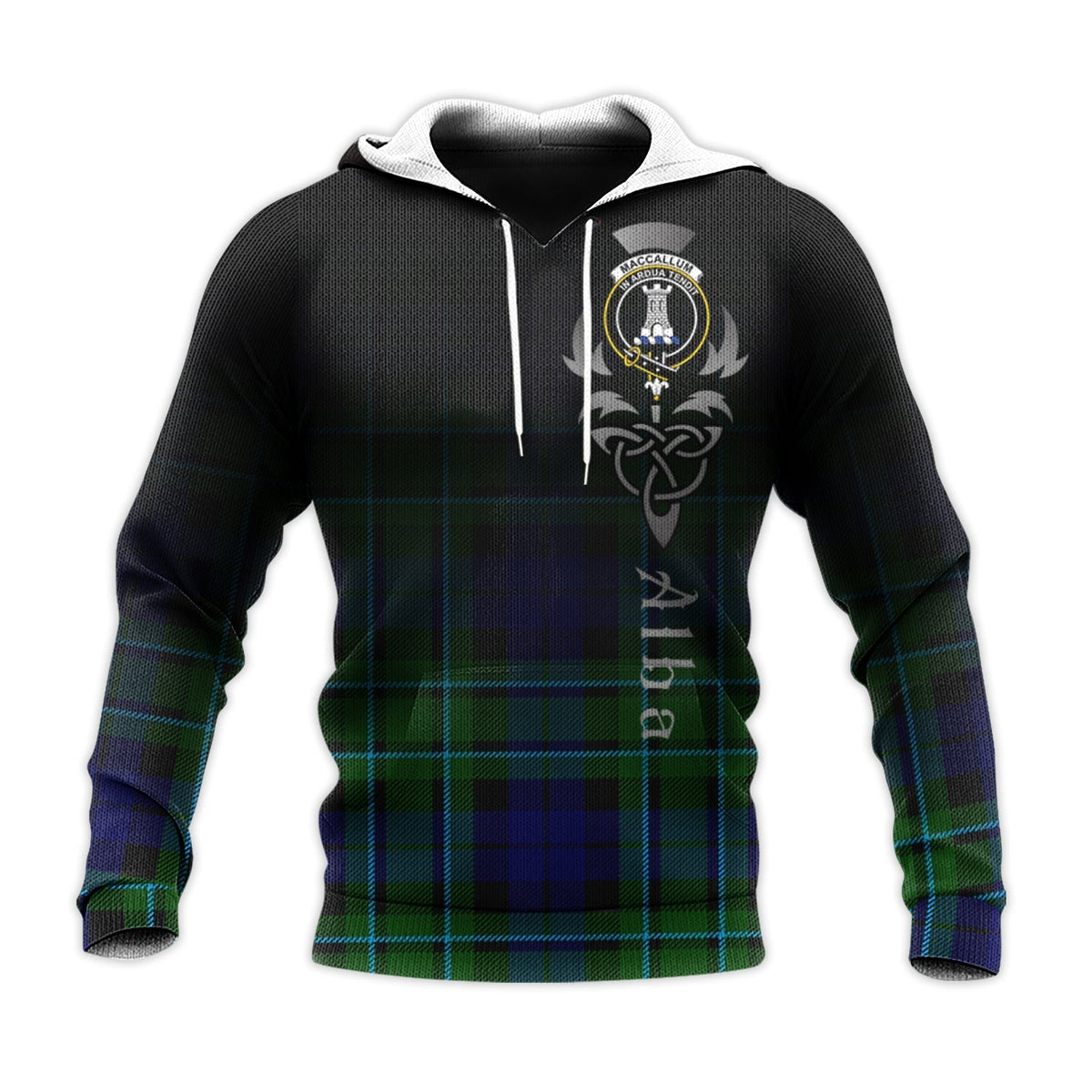 MacCallum Modern Tartan Hoodie - Alba Celtic Style