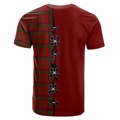 MacColl Tartan T-shirt - Lion Rampant And Celtic Thistle Style