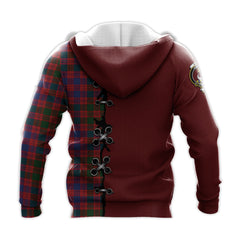 MacColl Ancient Tartan Hoodie - Lion Rampant And Celtic Thistle Style