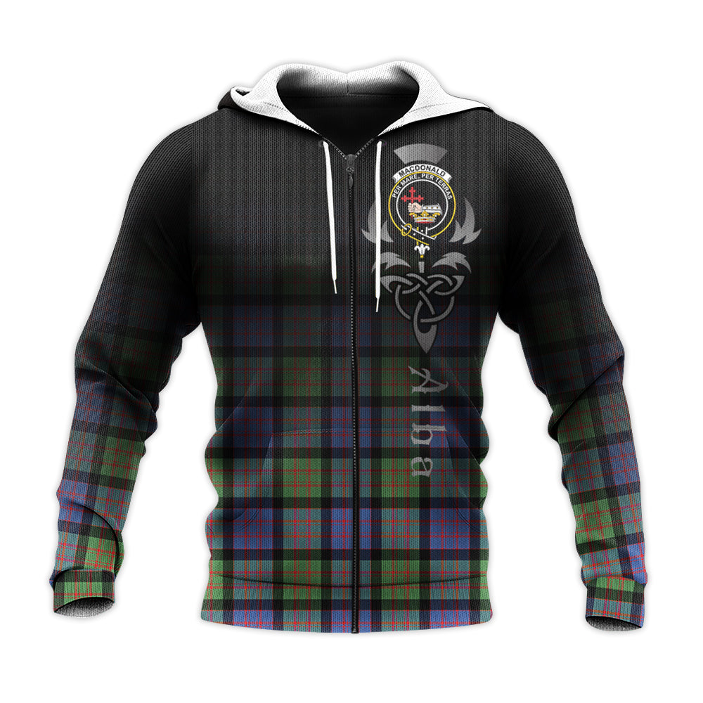 MacDonald Ancient Tartan Hoodie - Alba Celtic Style