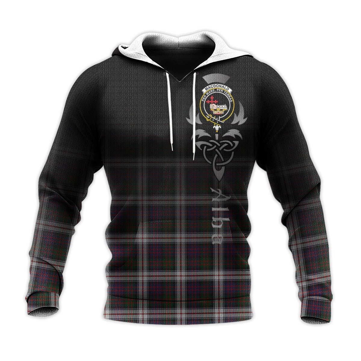 MacDonald Dress Tartan Hoodie - Alba Celtic Style