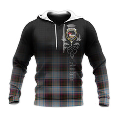 MacDonald Dress Ancient Tartan Hoodie - Alba Celtic Style